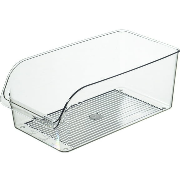 Transparent Plastic Food Storage Box Mutipurpose Organizers for Refrigerator Kitchen Cabinet