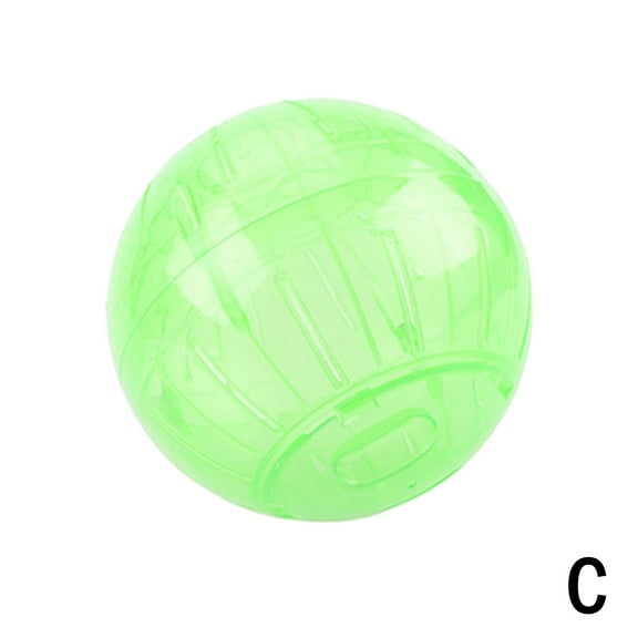 Transparent Plastic Hamster Rodent Ball Running Fitness Large Exercise Toy C7P6