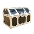 thumbnail image 1 of Transparent Plastic Pirate Treasure Box Crystal Gem Candy Box Storage Organizer Chest Box Treasure Jewelry Box, 1 of 8