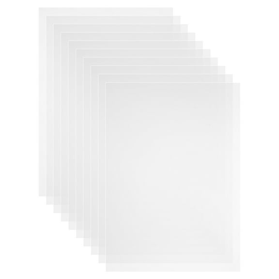 Transparent Plastic Sheet Magazine Protectors for Collectors PC Home Decor Multipurpose 10 Pcs