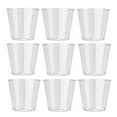 thumbnail image 1 of Transparent Shot Glasses, 1oz, Reusable,Disposable, Gold Edge, for Parties,Weddings,Cocktails, 1 of 8