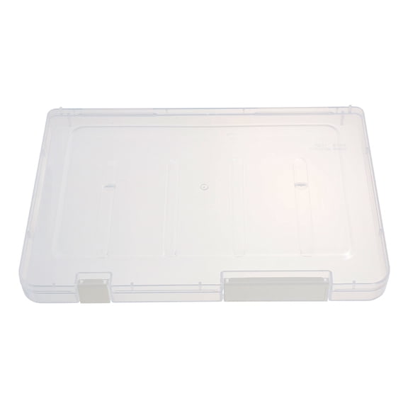 SEWOART Premium Transparent File Storage Box for Efficient Organization 1Pc