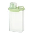 thumbnail image 1 of Transparent Plastic Storage Containers Airtight Sealed Canisters for Rice and Grains Kitchen Pantry Organization with Secure Lids for Long-Term Freshness Ideal for Bulk Food Storage and AKLJWH, 1 of 7