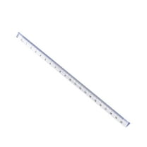 Transparent Plastic Triangular Ruler for Stydents - Geometry, Drafting & Math, Accurate CM/MM Markings, Lightweight & Durable, Sch00l Supplies for Measuring, Drawing Straight Lines & Angles