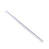 Transparent Plastic Triangular Ruler with Clear Markings, 5.91 or 7.87 Inch Geometry Tool, Accurate Measuring Ruler for Campus and Office Use