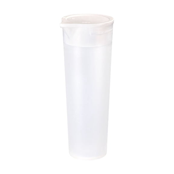 Transparent Plastic Water Pitcher,1000ml Beverage Jug Container,Heat Resistant Drink Storage Carafe,Home Office Water Serving Jug,Modern Style Liquid Dispenser,Kitchen Table Drink Container