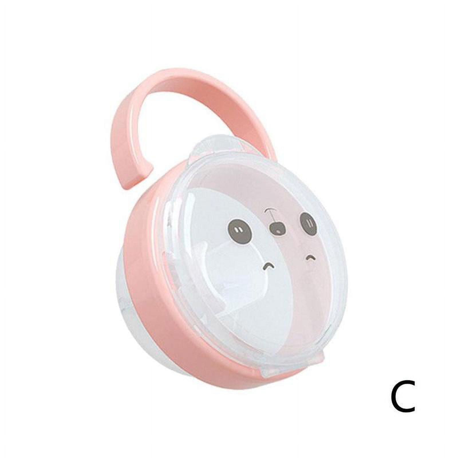 Transparent Portable Function Dustproof Baby Boy Girl Infant Pacifier Nipple Storage Case Unisex V1I4