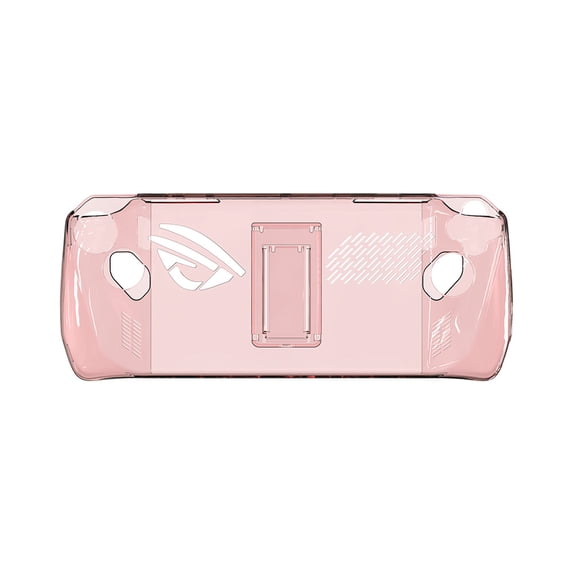 Transparent Protective Case For ROG Ally Handheld, Shockproof Game Console Cover With Bracket Sweatproof Protective Cover for ASUS ROG Ally Gaming Accessories