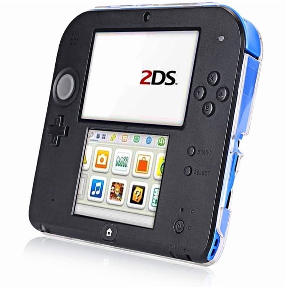 Transparent Protective Case for Nintendo 2DS Game Console Clear Hard Shell Cover, Anti-Abrasive, Perfect Fit, No Slipping, Full Access to Buttons