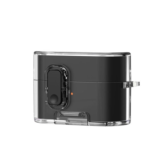 Transparent Protective Case for WF-1000XM6 Earbuds TPU Cover with Lock Bracket