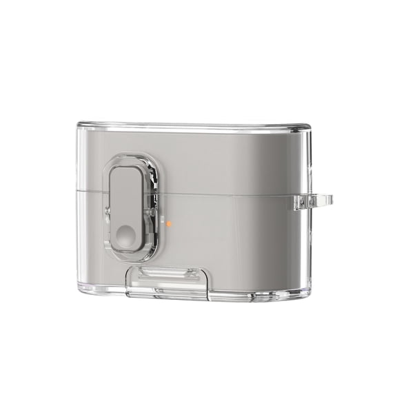 Transparent Protective Case for WF-1000XM6 Earbuds TPU Cover with Lock Bracket