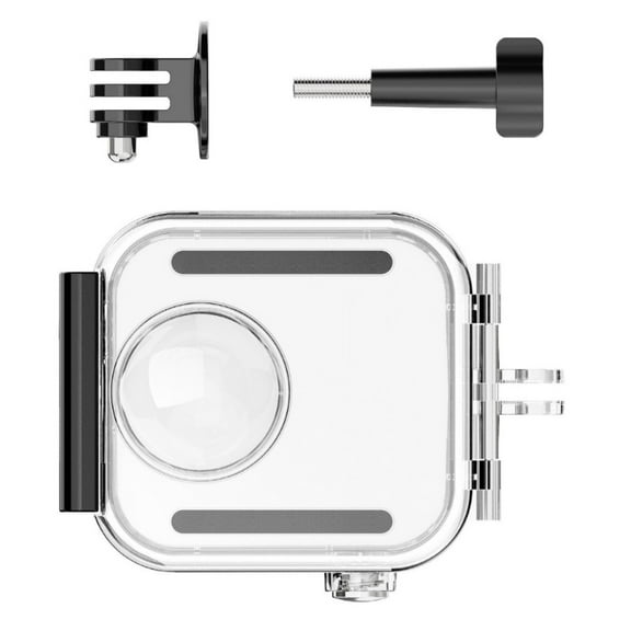 Transparent Protective Cover For Max2 Cameras High Strength Waterproof Diving Case Quick Release Lock Enhances Stability
