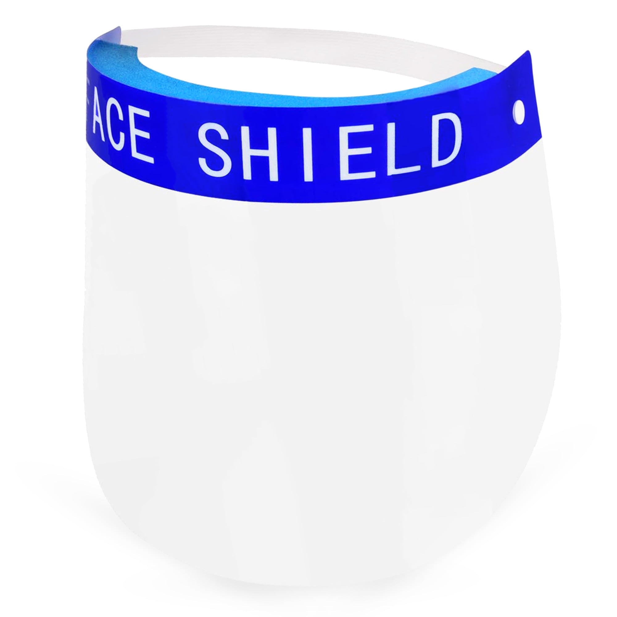 Transparent Protective FullFace Shield AntiSplash Sneeze Guard Mask