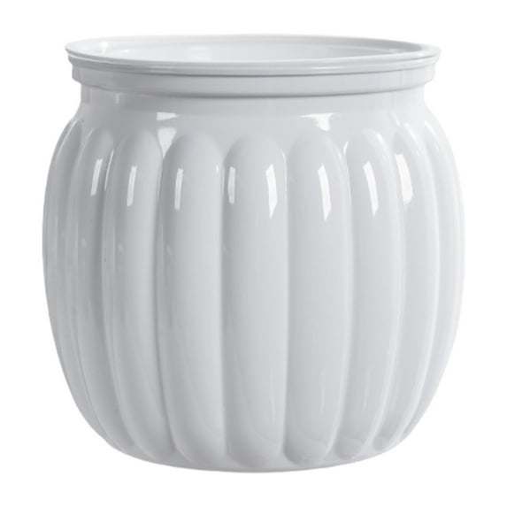 Transparent Pumpkin Flower Pot Thickened Visible Water Level Lazy Basin Home