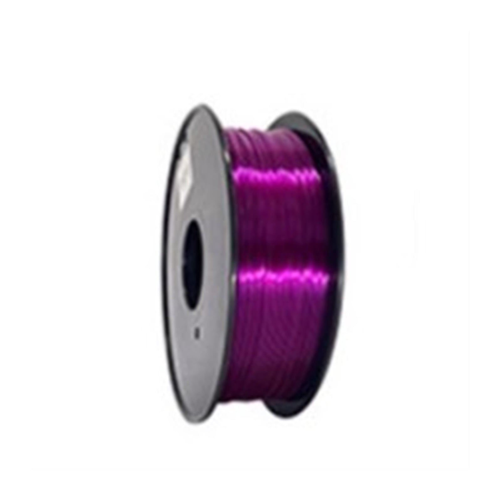 Transparent Purple PETG Filament, 1.75mm +/-0.02mm for Most 3D Printer & 3D Pen, Solid Yarn 3D Printer Accessory, 1KG Neatly Wound