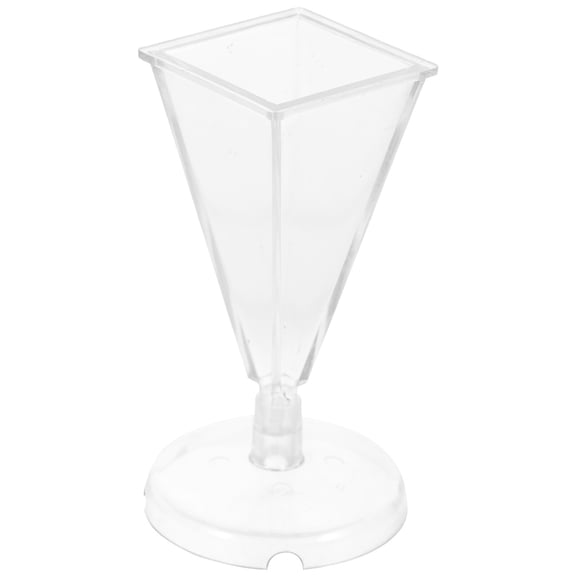 MERRYHAPY Clear Acrylic Pyramid Mold for Candles and Soap Making Projects, Transparent Craft Mold for Home Use