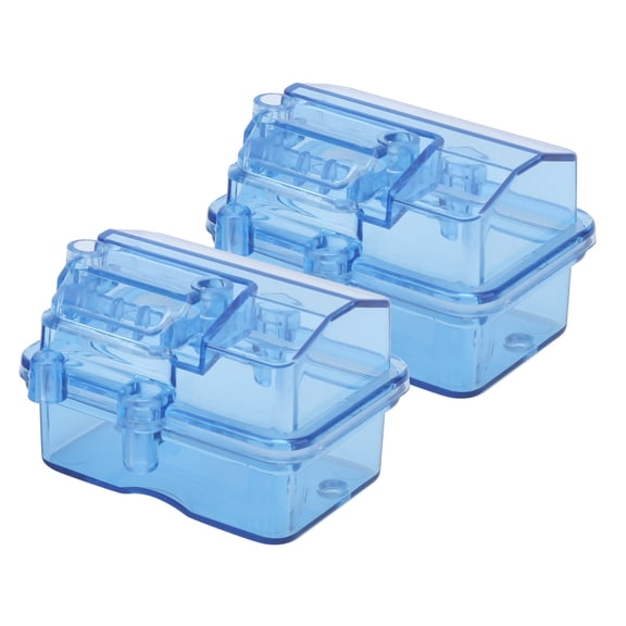 Transparent RC Receiver Case, Durable Waterproof Protector For RC Cars, Boats  <span Style="background:red"></span>, 2 Pack