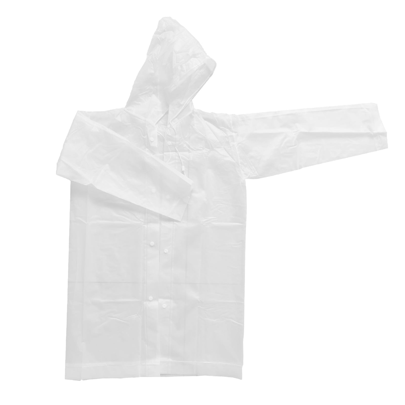 Transparent Rain Poncho Disposable Rain Jackets Rain Poncho With Hood