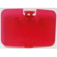 thumbnail image 1 of Transparent Red Memory Expansion Jumper Pack Replacement Lid for Nintendo 64 By Classic Game Source, 1 of 1