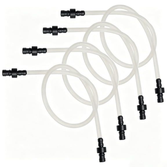 Transparent Replacement Coffee Maker Hose Tube for Home Kitchen Connector - Flexible Water Line Replacement for Brewing and Milk Frothing Tools