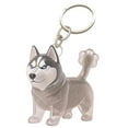 thumbnail image 1 of Transparent Resin Dog Keychain with Pet Hair Compartment - Adorable Memorial Keepsake for Pet Lovers, Lightweight Pet Loss Gift, Thoughtful Dog Lover Accessory, 2 Inch Pet Memorial Jewelry, 1 of 3
