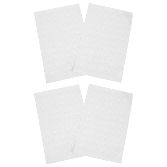 Transparent Round Stickers Acrylic Sticky Dot Balloon Adhesive Dots Double- Sided 300 Pcs