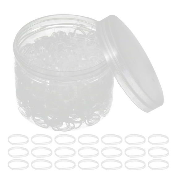 Transparent Rubber Band Hair Band Elastic Band Hair Rubber Bands Clear Rubber Hair Ties Clear Hair Elastics Child