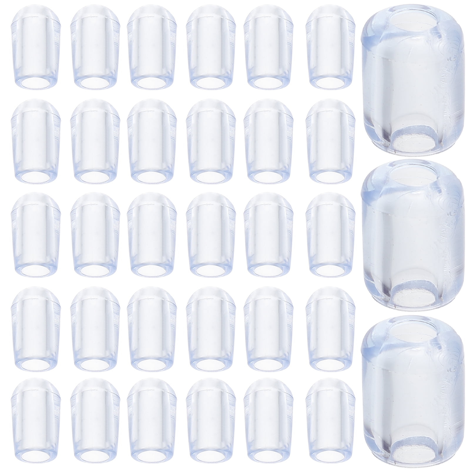 Transparent Rubber Sleeve Sink Grate Feet Grid Protector Replacement 80