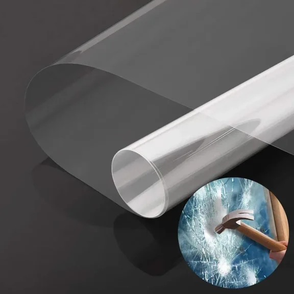 Transparent Safety Window Film Security Glass Protective Sticker Clear Film Anti Shatter Explosion Proof for Window Glass