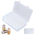 thumbnail image 1 of Transparent Seed Storage Box With Label Stickers 60 Slots Seed Container Organizer For Flower Vegetable Seeds, 1 of 8