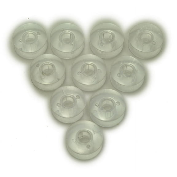 Transparent Sewing Machine Bobbins 10pk