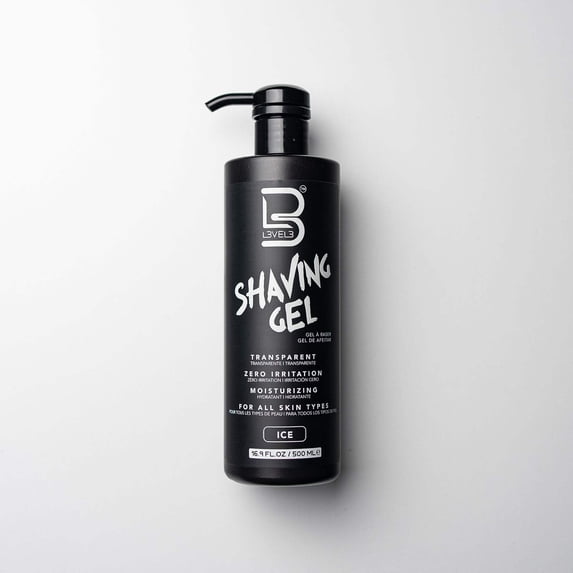 L3 Shaving Gel - Straight Razor Shave Gel - Non-Irritating - Refreshing Smell L3 - No Hot Towel Necessary - Level Three Razor Gel (Ice)