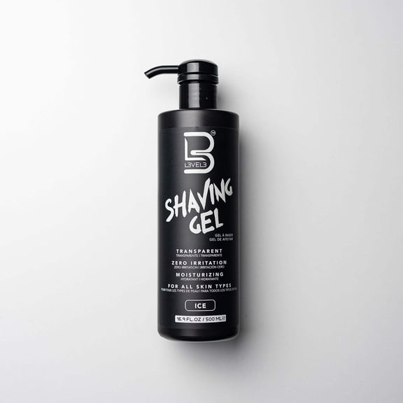 L3 Shaving Gel - Straight Razor Shave Gel - Non-Irritating - Refreshing Smell L3 - No Hot Towel Necessary - Level Three Razor Gel (Ice)