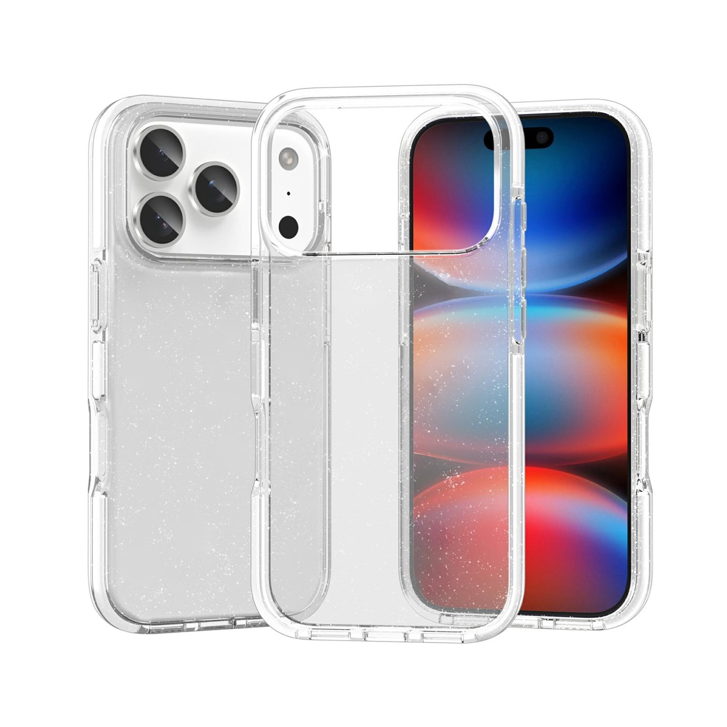 Transparent Shockproof Case for iPhone 17 Pro Max - Clear