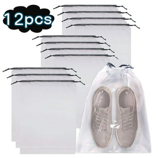 Whitmor Sneaker Wash Laundry Bags, White - Fits up to Size 14 Shoe