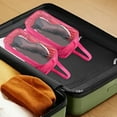 thumbnail image 1 of Transparent Shoe Storage Bag Washable Reusable Sturdy for Long Term Use for Traveling Moving and Storage for Men and Women, 1 of 8