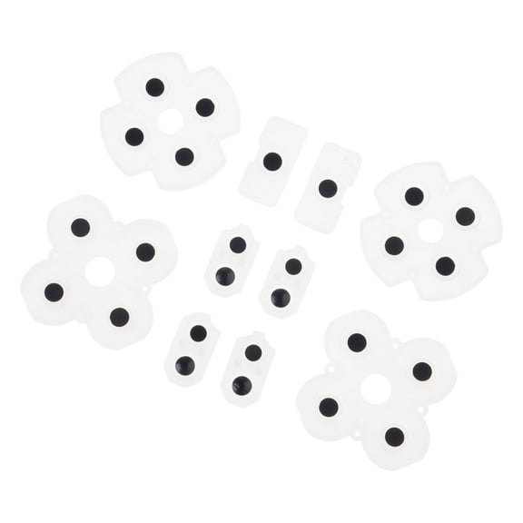 Transparent Silicone Rubber Pads Contact L2 Button Conductive Rubber Button for 050 Controller