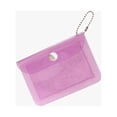 thumbnail image 1 of Transparent Simple Photo Organizer Waterproof Key ring Card Storage Bag Small Wallet Keychain Photo Card Holder Coin purse 02, 1 of 8