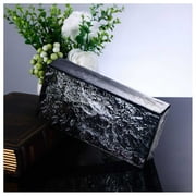 Transparent Solid Glass Bricks, Rectangular Solid Glass Brick Decorative Partition Wall for DIY Lighting fixtures,Tables