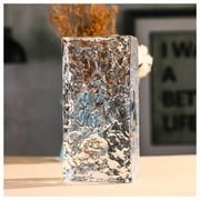 Transparent Solid Glass Bricks, Rectangular Solid Glass Brick Decorative Partition Wall for DIY Lighting fixtures,Tables