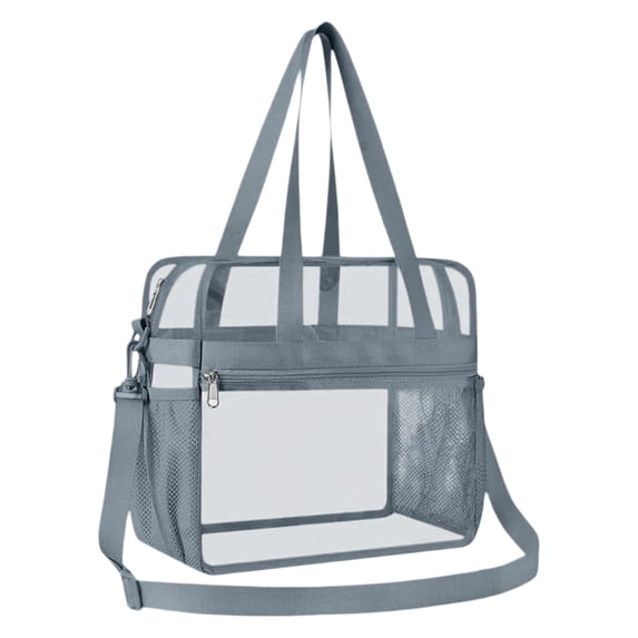 Transparent Stadium Approved Backpack 12x12x6, Clear Small Bag with Reinforced Shoulder Straps for Concerts and Events, Stationery Supplies