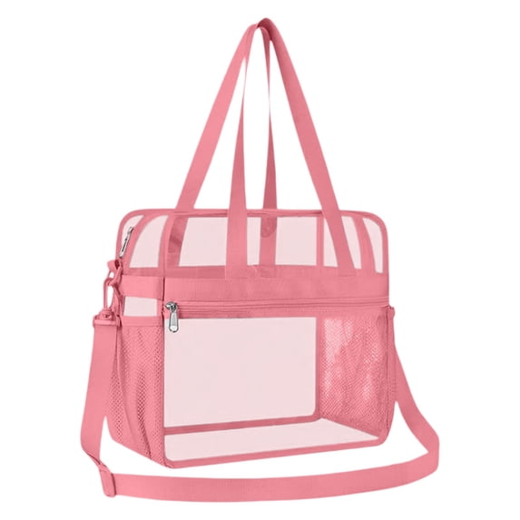 Transparent Stadium Approved Backpack 12x12x6, Clear Small Bag with Reinforced Shoulder Straps for Concerts and Events, Stationery Supplies