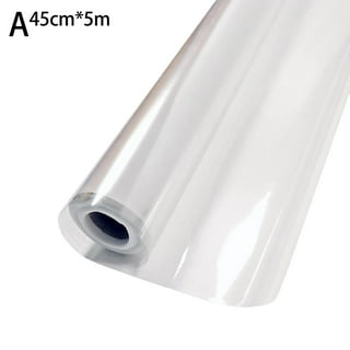  JYHHCYS Self-Adhesive Clear Table Protective Film for