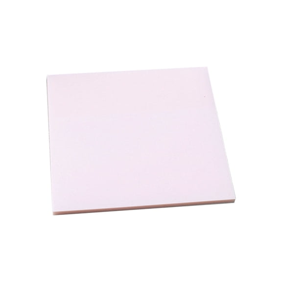 Transparent Sticky Note Pads for Students – Semi-Transparent Writing Stickers for Highlighting, Annotating, and Note Taking Without Mess or Residue, 50-Pack