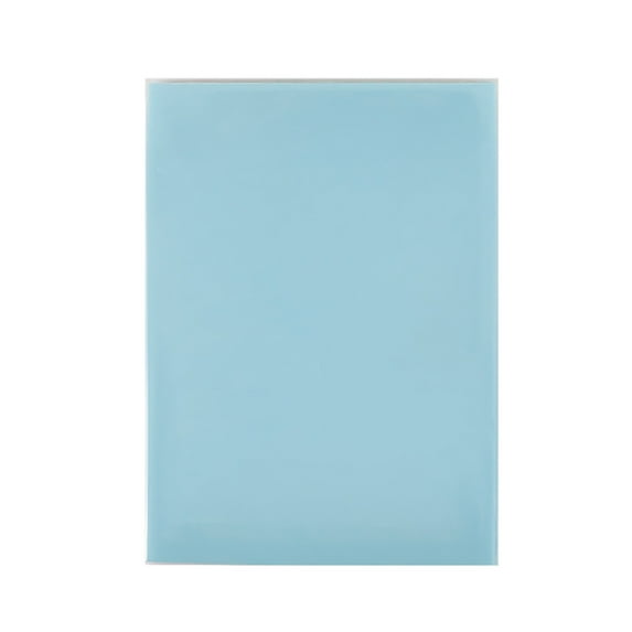 Transparent Sticky Note, Transparent Minimalist Sticky Note Paper, Blue Post It Notes, 1X Transparent Sticky Notes (50 Sheets) Sticky Note, Blue
