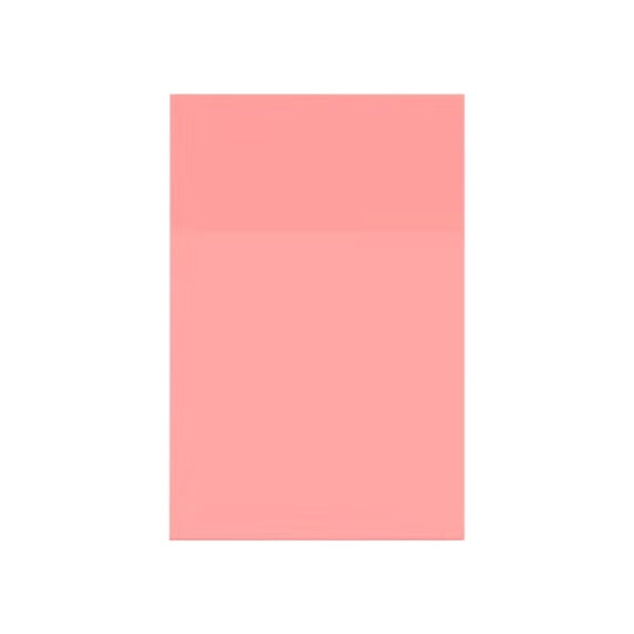 Transparent Sticky Notes, 2x3 Inch Translucent Sticky Note Pads, 50 Sheets Adhesive Removable Memo Pads, Self-Stick See Through Notes for Marking, Reminders, Planning, Office Supplies, Pink