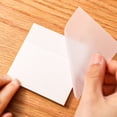 thumbnail image 1 of Transparent Sticky Notes | Clear PET Adhesive Memo Pads | Reusable Frosted Index Tabs | Multiple Sizes 9.5x7cm 7.6x5cm 7.6x7.6cm | Smooth Writing | 50 Sheets | Office & Study Use, 1 of 6