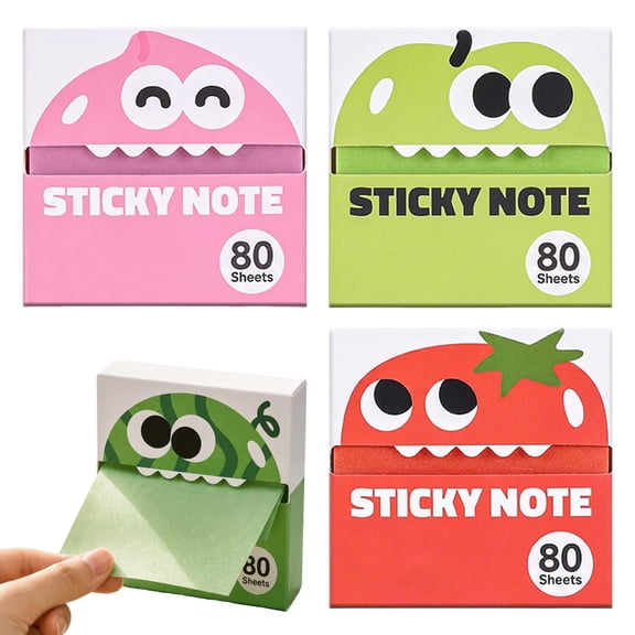 Transparent Sticky Notes, Transparent Pull Out Sticky Notes, Strong Clear Notes