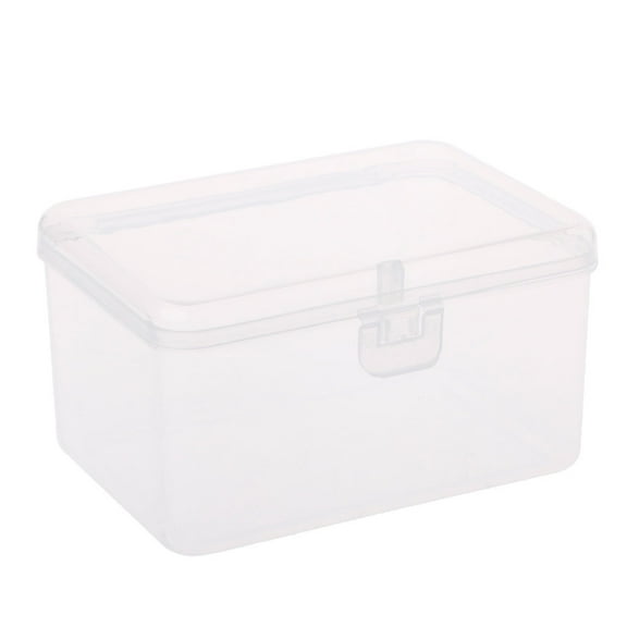 Transparent Storage Box Office Desktop Sundries Collection for Case Holder for Home Office Working Supplies Container