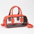 thumbnail image 1 of Transparent Structured Top Handle Handbag / Crossbody Bag, 1 of 1